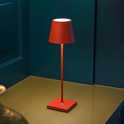 LumiTouch | Dimmbare Tischlampe – Kabellose Touch-LED mit USB-C Aufladung, 24h Akkulaufzeit