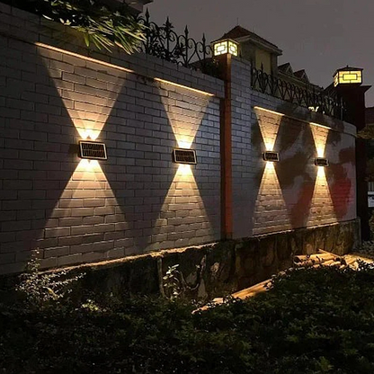 Solar LED Außenwandleuchte - Wasserdicht