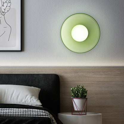 LumoCirca | Runde LED-Deckenleuchte – Minimalistische Glaslampe, Modernes Design, Energieeffizient