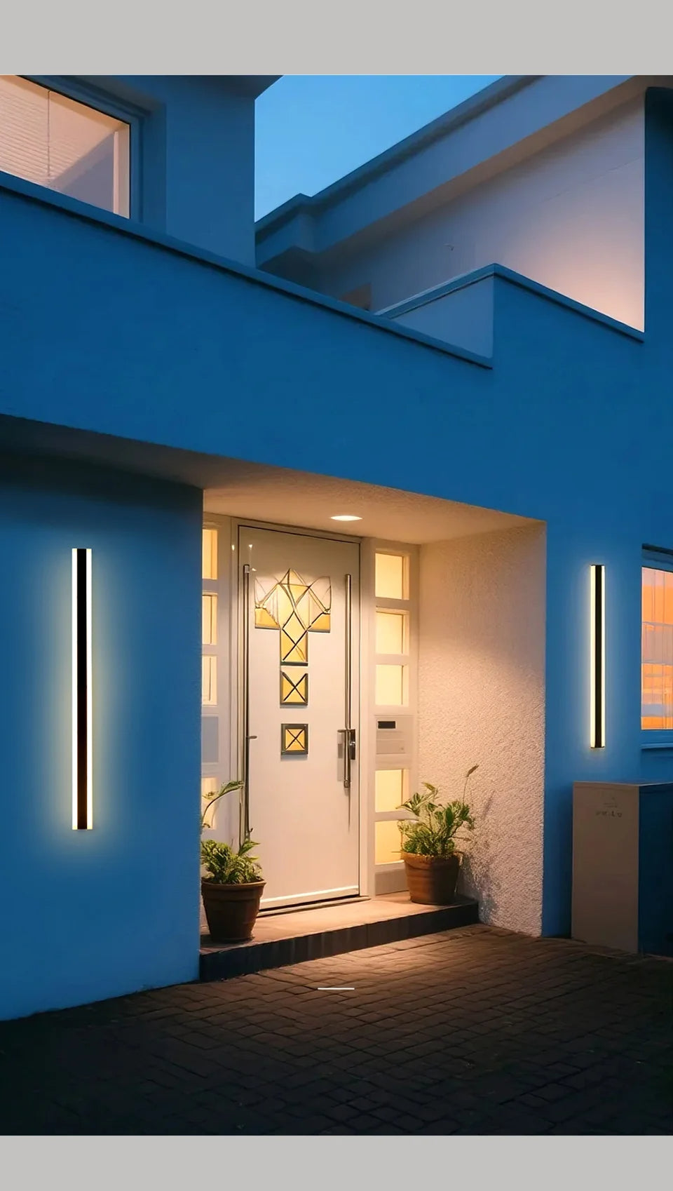 VistaBeam LED-Außenwandleuchte | Dimmbar & IP65 Wasserdicht – Moderne Wandlampe mit energieeffizienter LED für Haus, Garten & Terrasse
