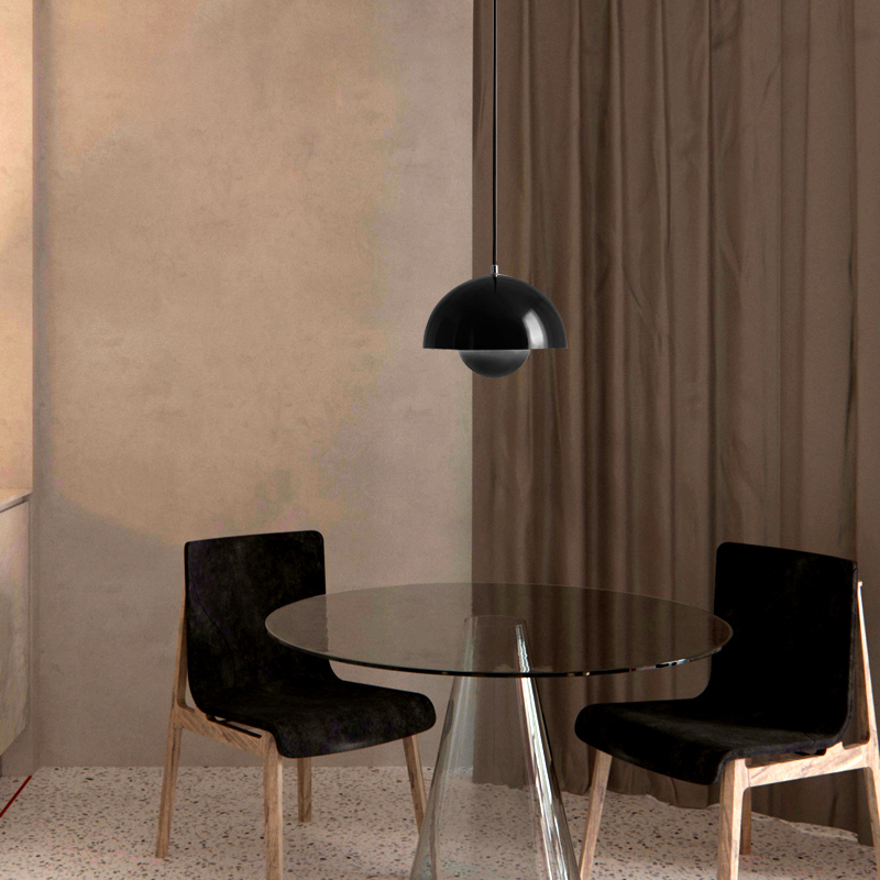 AuroraLicht V8 | LED-Hängelampe – Moderne Minimalistische Pendelleuchte, Größen D23/D40 cm