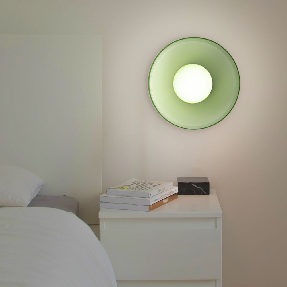LumoCirca | Runde LED-Deckenleuchte – Minimalistische Glaslampe, Modernes Design, Energieeffizient