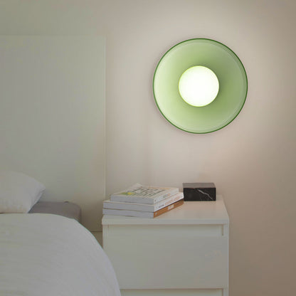 LumoCirca | Runde LED-Deckenleuchte – Minimalistische Glaslampe, Modernes Design, Energieeffizient