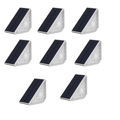 TreppenLicht Eco | Nachhaltige Solarstufenlichter mit wetterfestem Design - 8er/16er/24er Pack