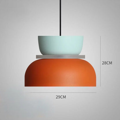 LuminaGlow | Hängelampe – Skandinavische LED-Pendelleuchte im Macaron-Stil, Minimalistisches Design, Weiche Farbpalette, Für Wohnzimmer, Esszimmer & Schlafzimmer16