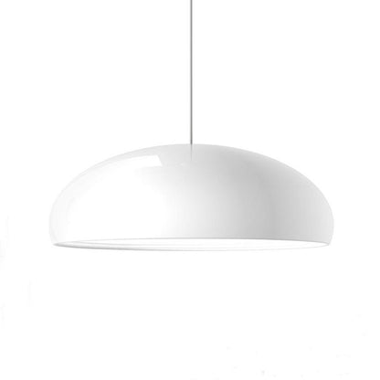 LichtFlair | Moderne LED Pendelleuchte Schwarz/Weinrot/Orange/Weiß - Metall Wohn/Schlafzimmer