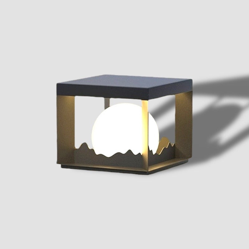 Solar Außenlampe IP65 Wasserdicht aus Edelstahl und Aluminium – LED Außenbeleuchtung mit Warm- und Kaltlicht für Garten und Haus-2
