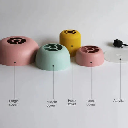 LuminaGlow | Hängelampe – Skandinavische LED-Pendelleuchte im Macaron-Stil, Minimalistisches Design, Weiche Farbpalette, Für Wohnzimmer, Esszimmer & Schlafzimmer14