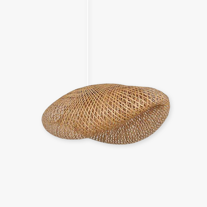 ZenAura | Bamboo LED Pendelleuchte