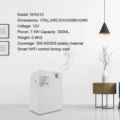 Alessio | Aroma Diffuser – Intelligente App-Steuerung für entspannende Düfte 2