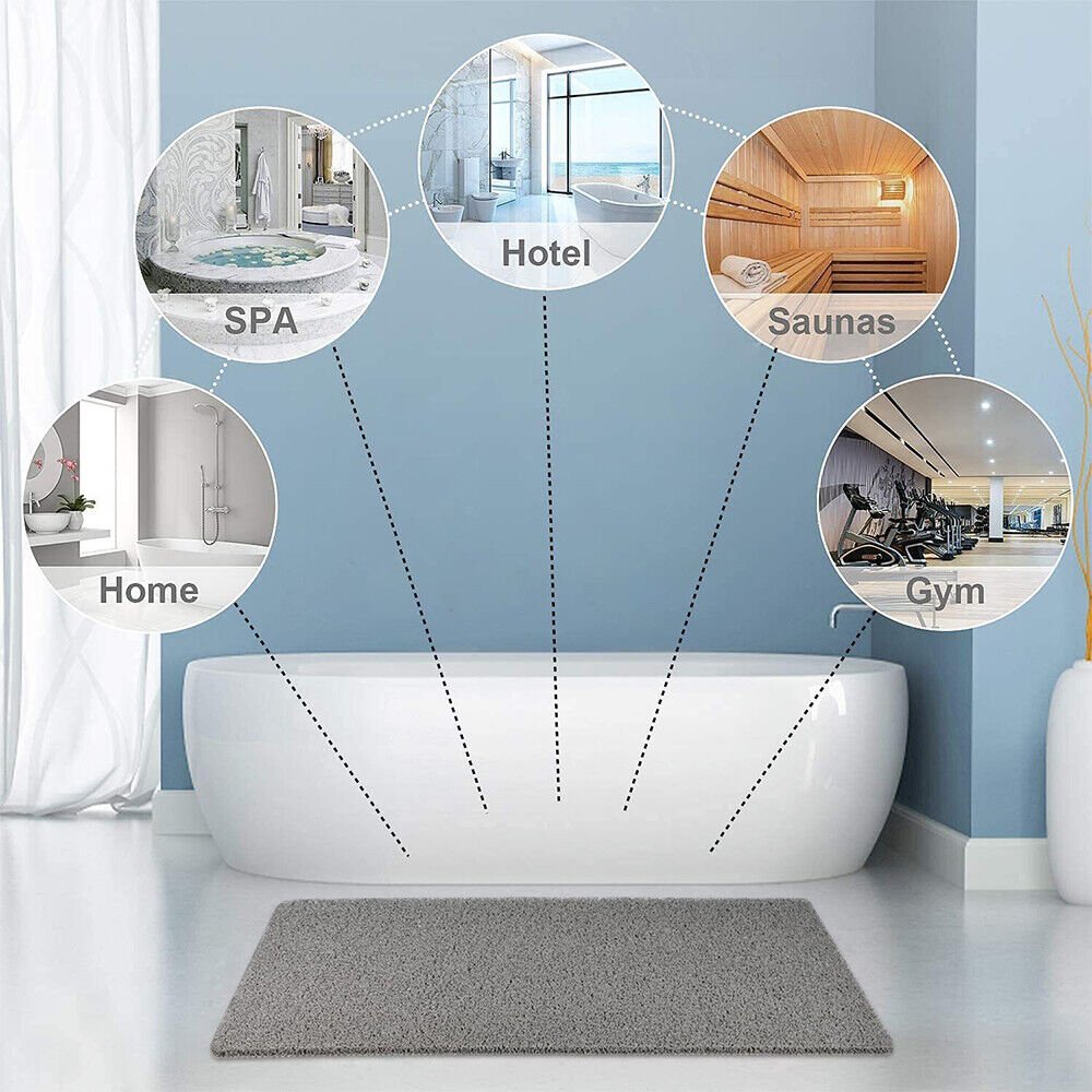 Aqualis | Duschmatte – Rutschfest mit Hygienischem Drainagesystem für Senioren 5