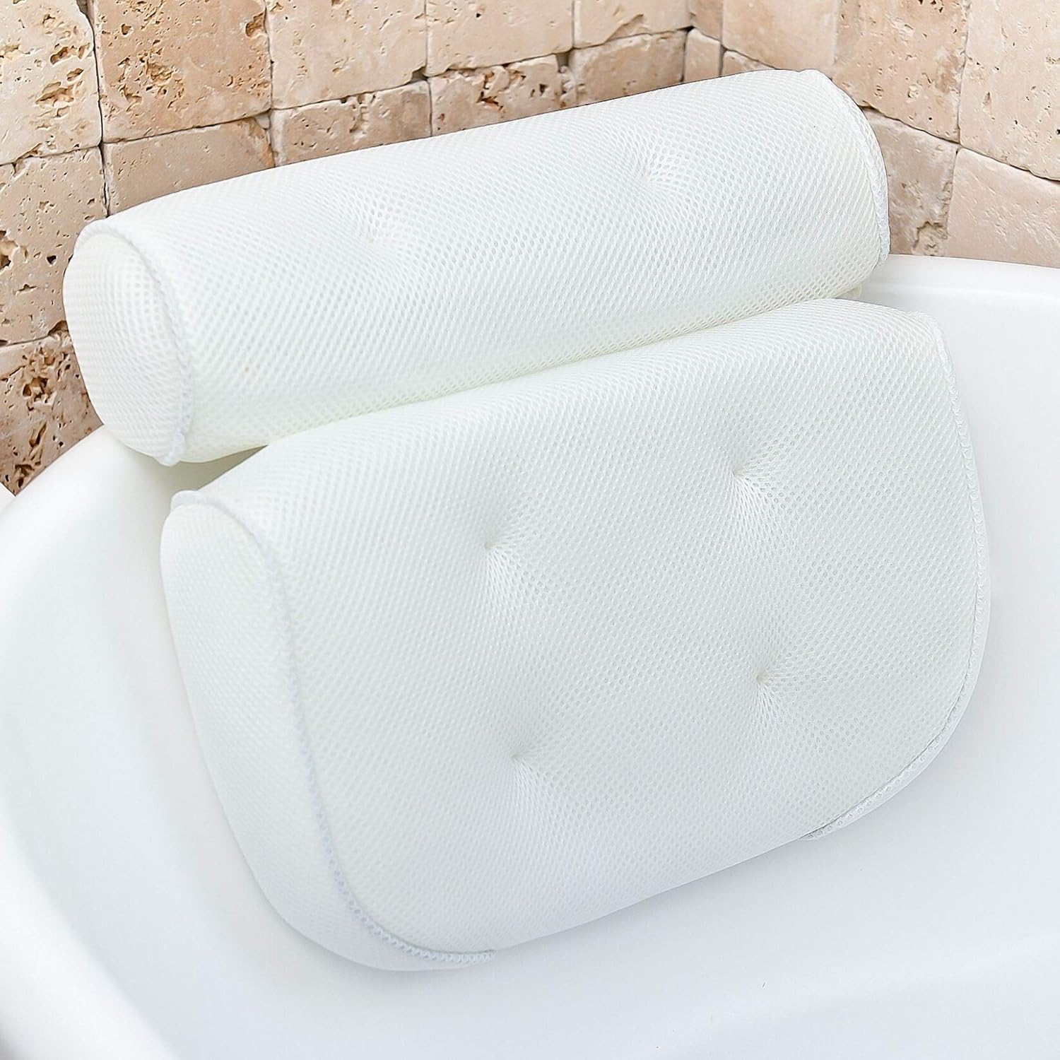 Aquarion | Badekissen – Ergonomisch mit Rutschfesten Saugnäpfen für Ultimative Entspannung 3