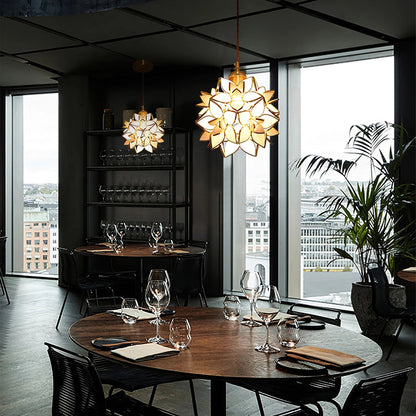 AuroraCapiz | Hängelampe aus natürlichem Material Ceiling lights