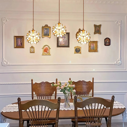 AuroraCapiz | Hängelampe aus natürlichem Material Ceiling lights