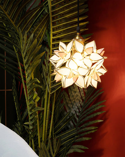 AuroraCapiz | Hängelampe aus natürlichem Material Ceiling lights