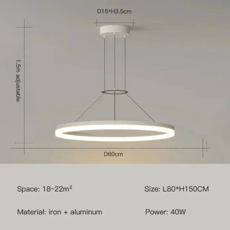 AuroraGlimm | LED Pendelleuchte Ceiling lights