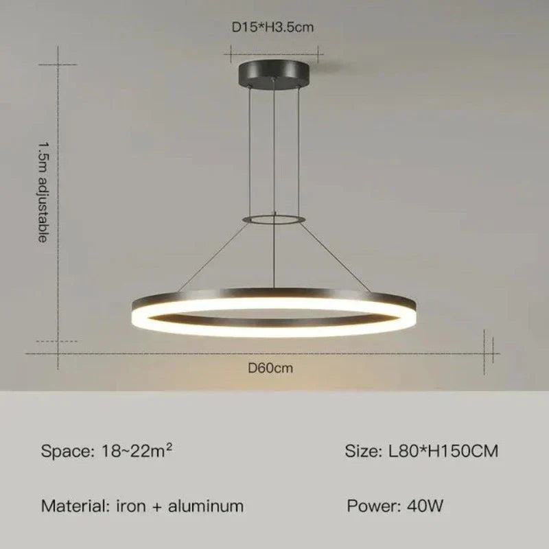 AuroraGlimm | LED Pendelleuchte Ceiling lights