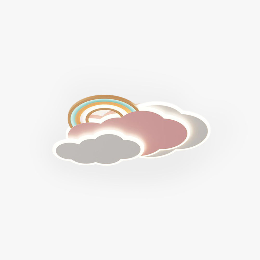 CloudLicht | LED Deckenleuchte - Moderne Wolkenform für Kinderzimmer
