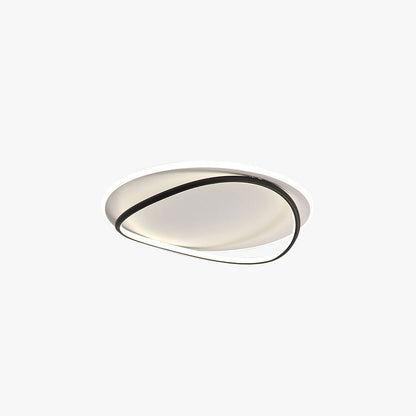 LumaPure | LED Deckenleuchte Dimmbar Ring Schwarz Ess/Wohn/Schlafzimmer