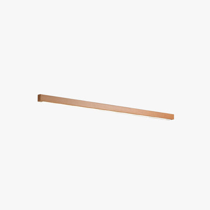 Modern Linear LED Wandleuchte Ozumi – 1/2-flammig Holz & Acryl für Spiegel- und Wohnbereich