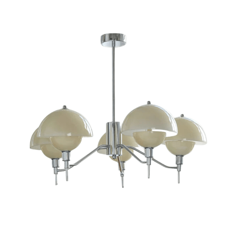 Bellissimo | Kronleuchter Modern – Elegantes Blasendesign in Weiß 1