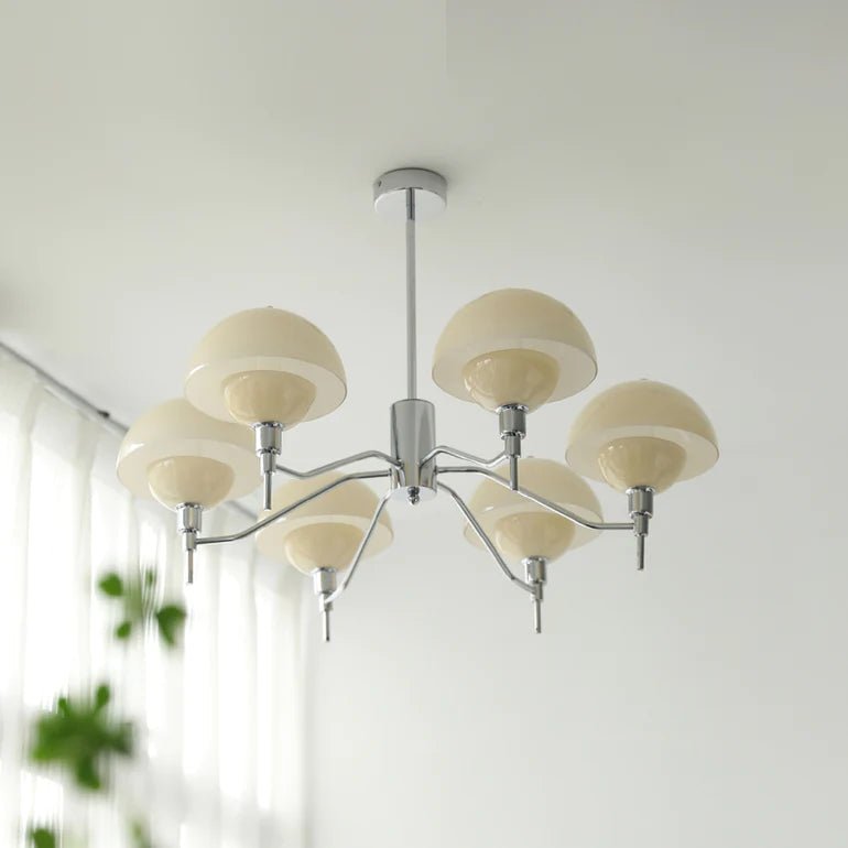 Bellissimo | Kronleuchter Modern – Elegantes Blasendesign in Weiß 11