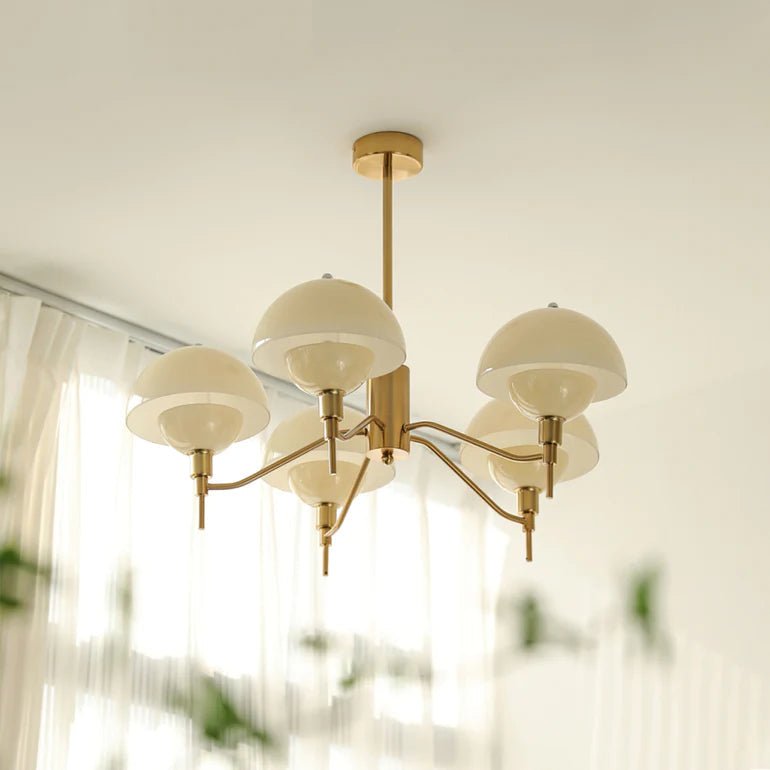 Bellissimo | Kronleuchter Modern – Elegantes Blasendesign in Weiß 2