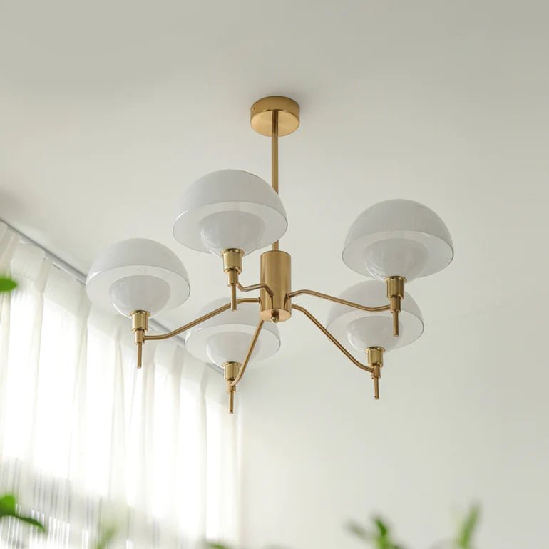 Bellissimo | Kronleuchter Modern – Elegantes Blasendesign in Weiß 3