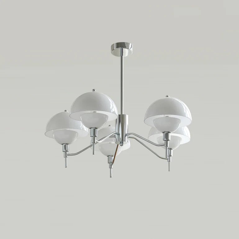 Bellissimo | Kronleuchter Modern – Elegantes Blasendesign in Weiß 7