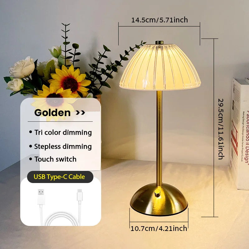 Bellora | Akku Tischleuchte – Touch Sensor mit Dimmbaren Farben 7