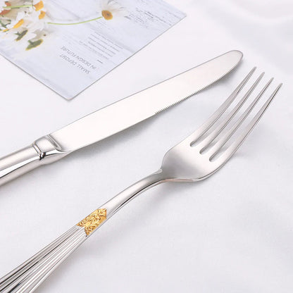 Bellora | Besteckset – Vergoldetes Edelstahl mit elegantem Design 2