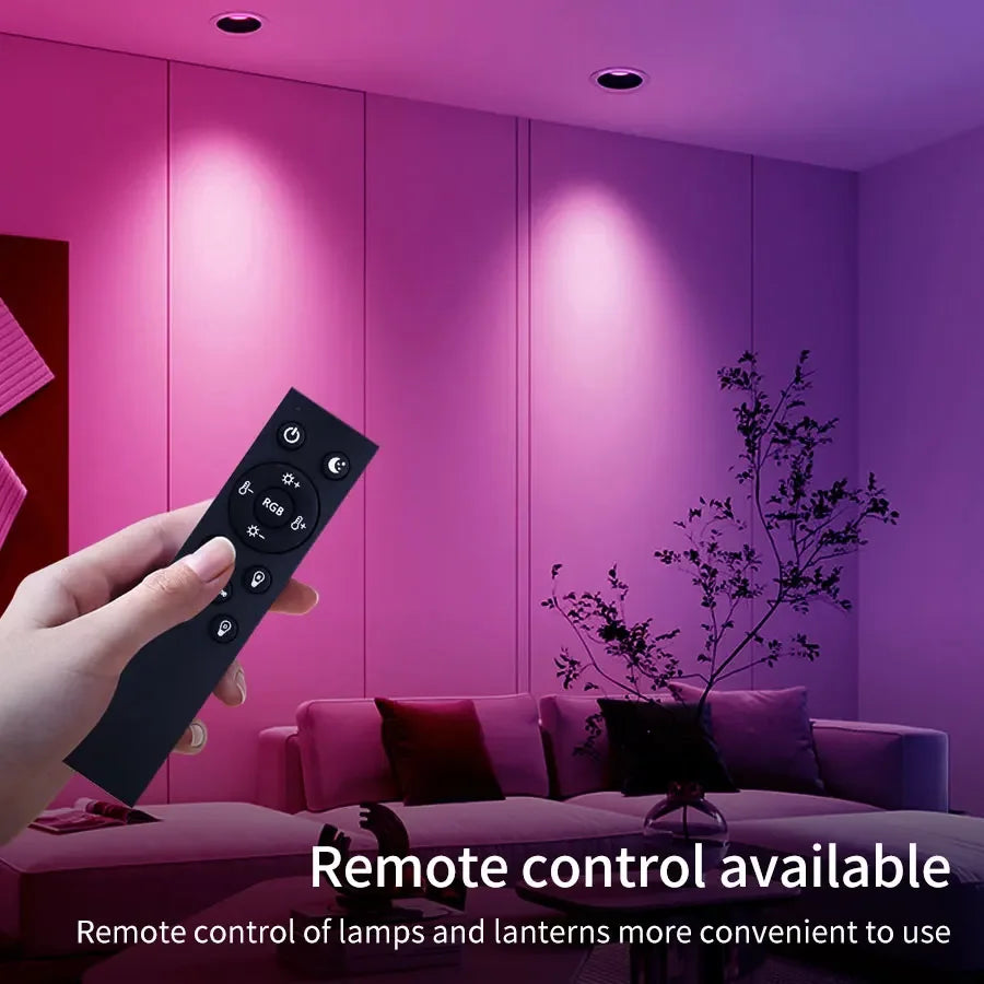 Bellora | LED Deckenlampe – Bluetooth Steuerung für Wohnzimmer 5
