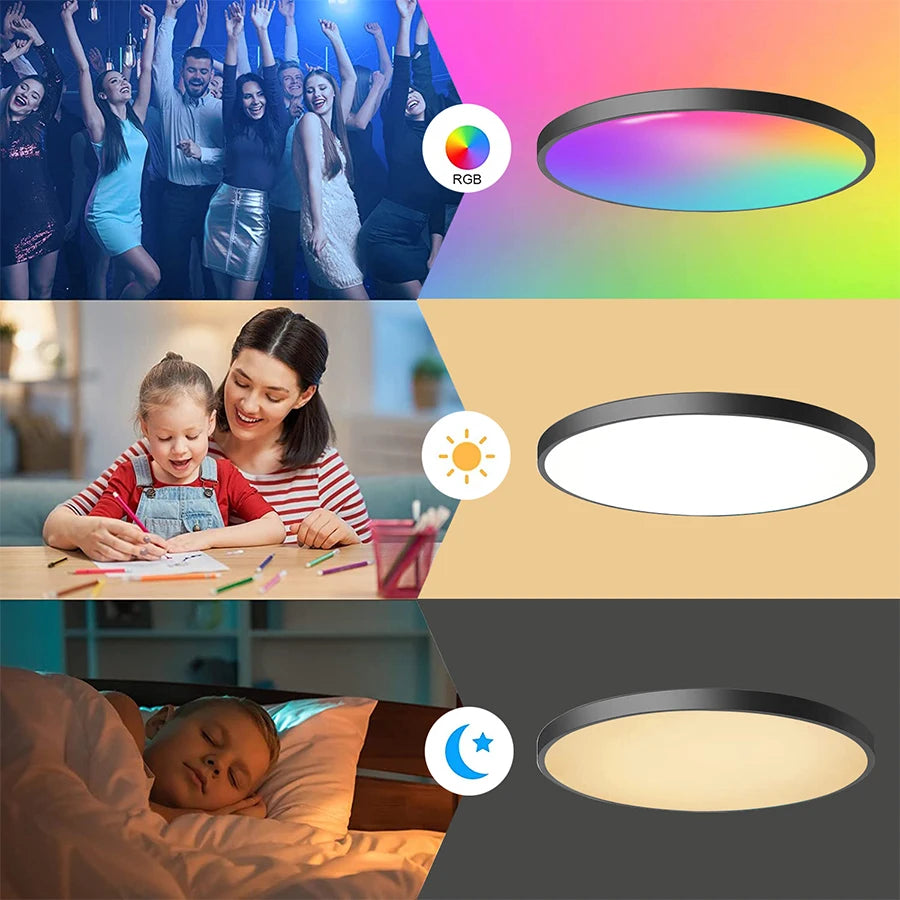 Bellora | LED Deckenleuchte – Intelligente Steuerung & Farbwechsel 3
