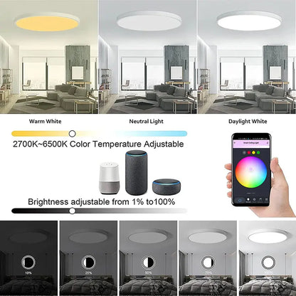 Bellora | LED Deckenleuchte – Intelligente Steuerung & Farbwechsel 4