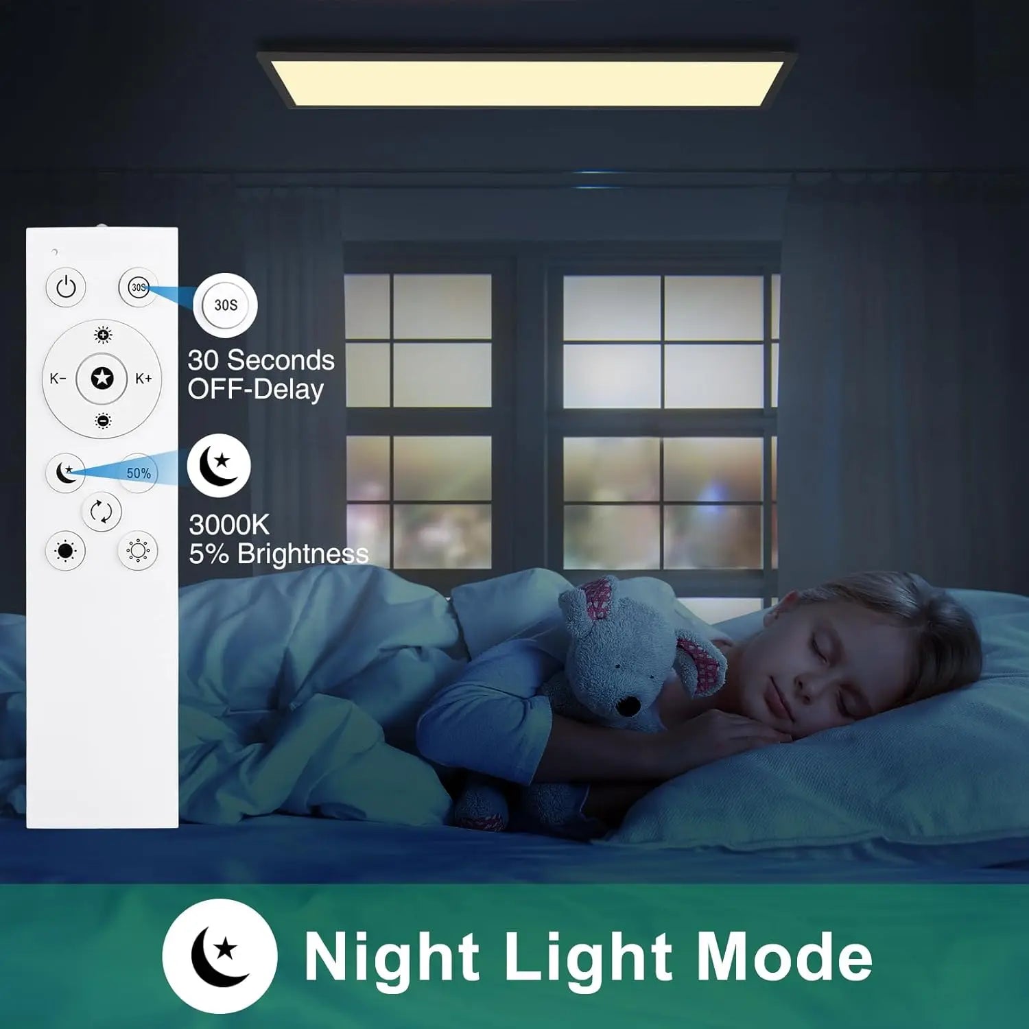 Bellora | LED Deckenlicht – Dimmbar mit Fernbedienung 5