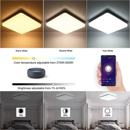 Bellora | Smarte Deckenlampe – Dimmbar mit RGB-Farben 4