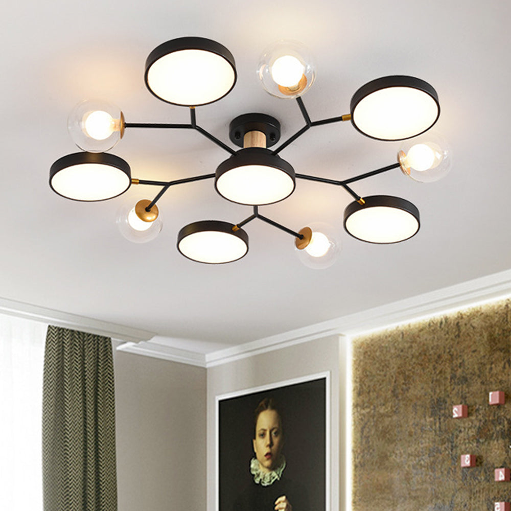 Brancia | LED-Deckenleuchte – Elegantes Design für Wohnzimmer und Schlafzimmer 3