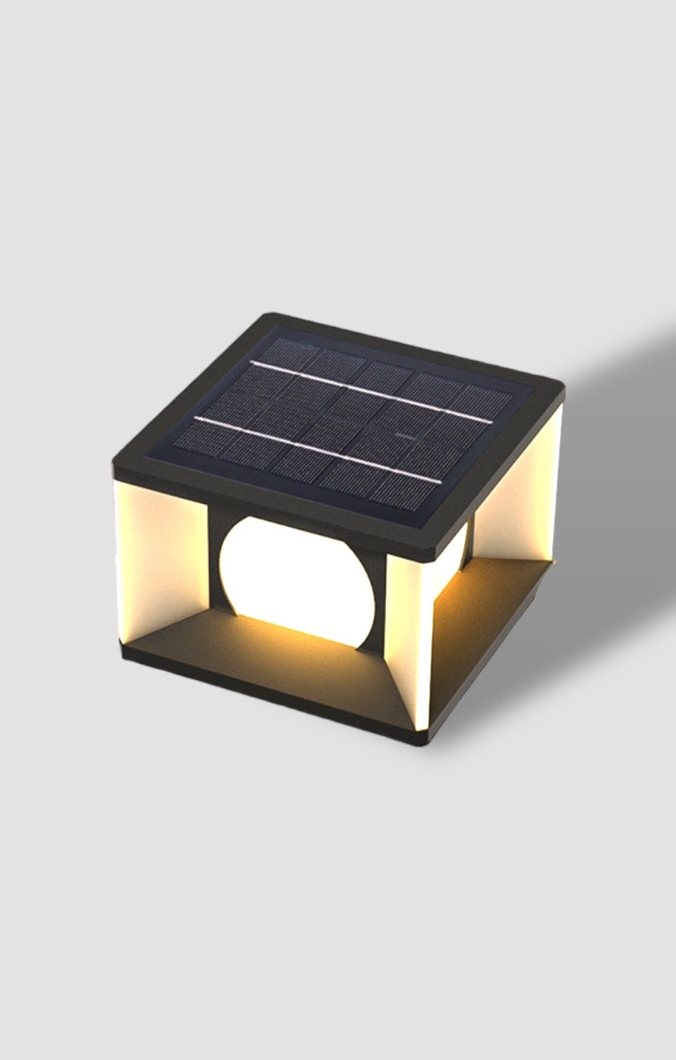 Solar Wandleuchte Außen IP65 – Edelstahl LED Solar Wandlampe für Garten und Terrasse-2