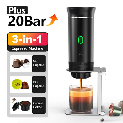 Cafelia | Reisekaffeemaschine – Kabellos für perfekten Espresso überall 7