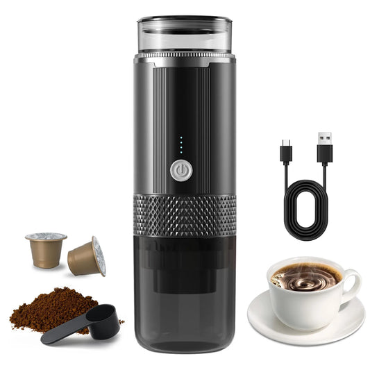 Cafino | Espressomaschine – Tragbar und Wiederaufladbar für Kaffee Unterwegs 0