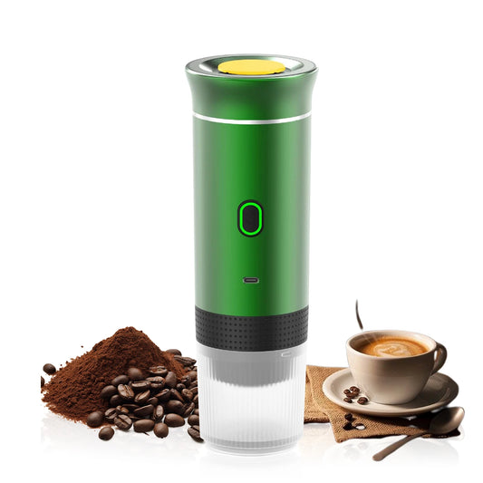 Cafiora | Tragbare Espressomaschine – 3-in-1 für Kaffee mit Kapseln und Pulver 8