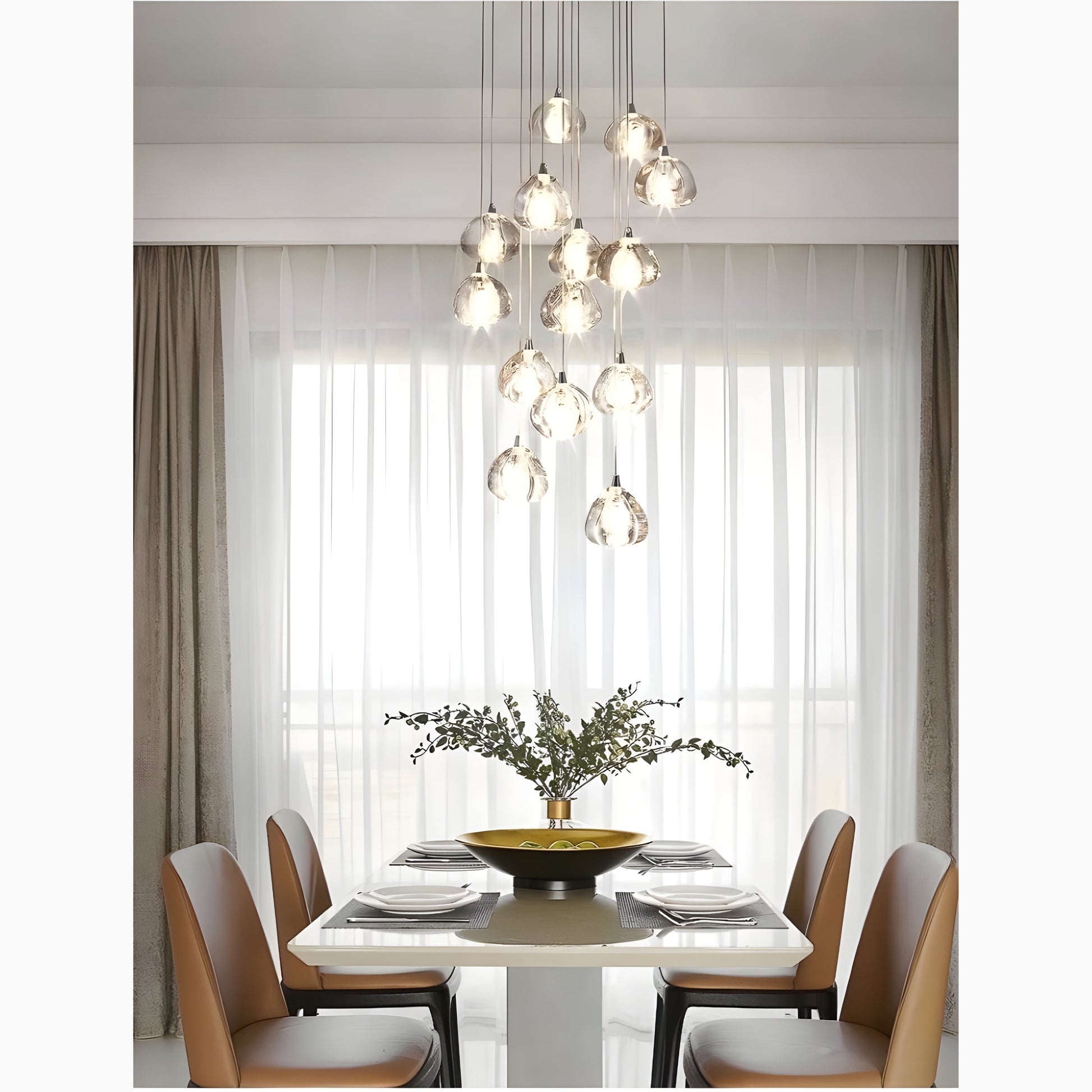 Cernobbio | Kristallpendelleuchte – Elegantes Design für Treppen 6