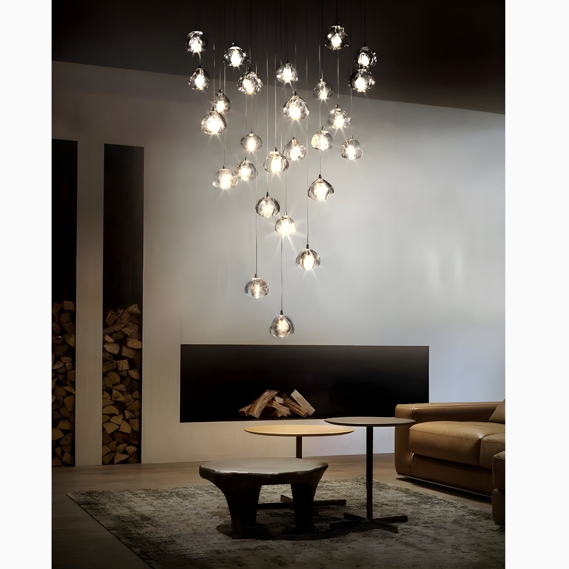 Cernobbio | Kristallpendelleuchte – Elegantes Design für Treppen 7