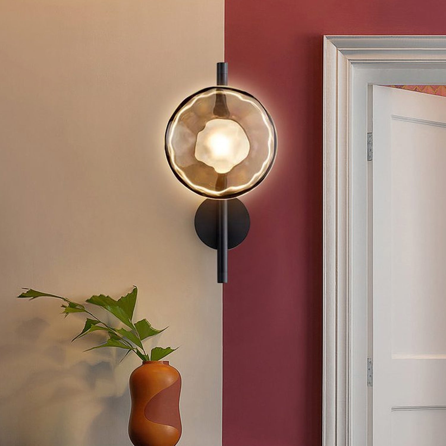 Cetoia | Wandleuchte Schwarz – Elegantes Design mit Integrierter LED-Beleuchtung 2