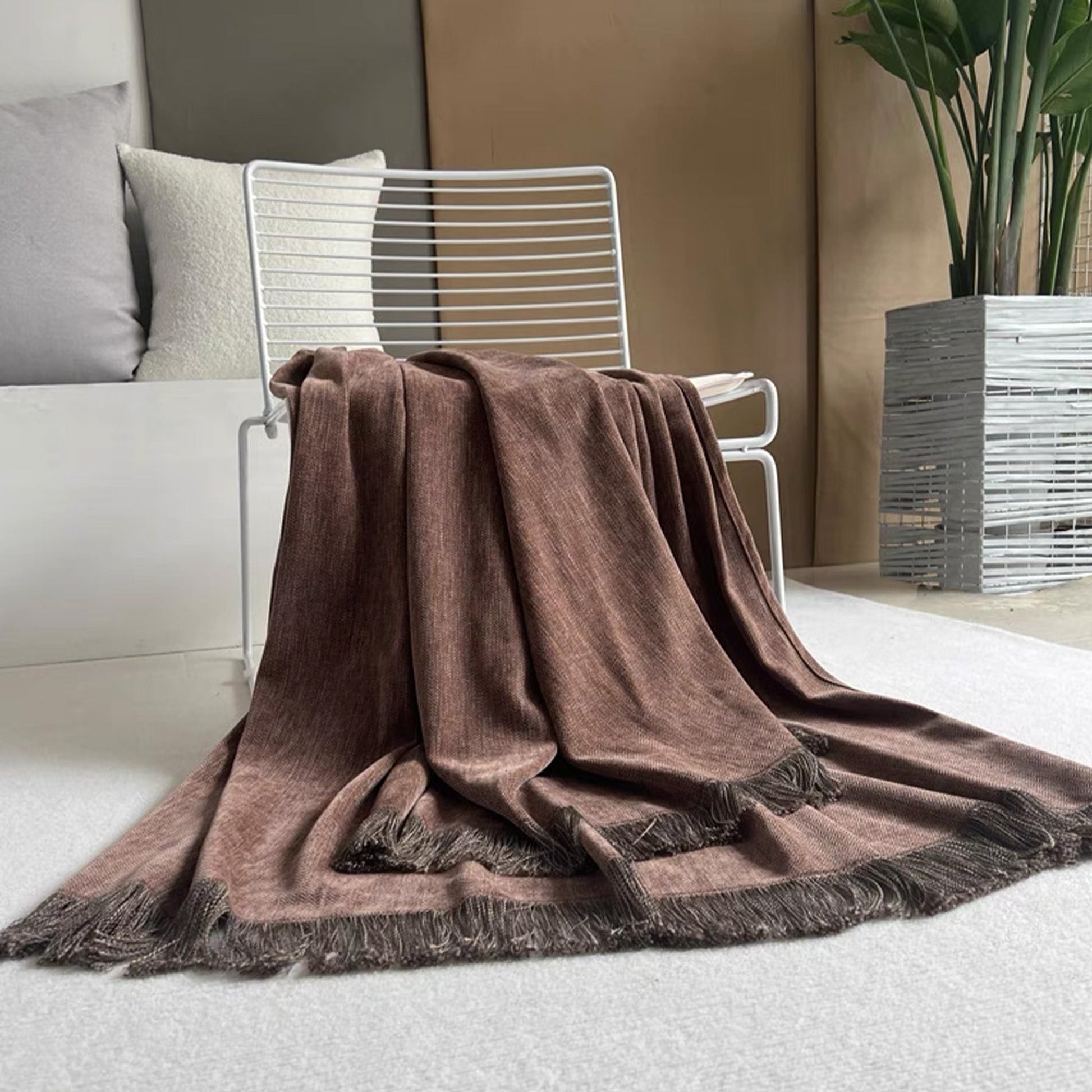 Chenara | Quastenbettdecke – Elegante und weiche Textur für jeden Raum 3