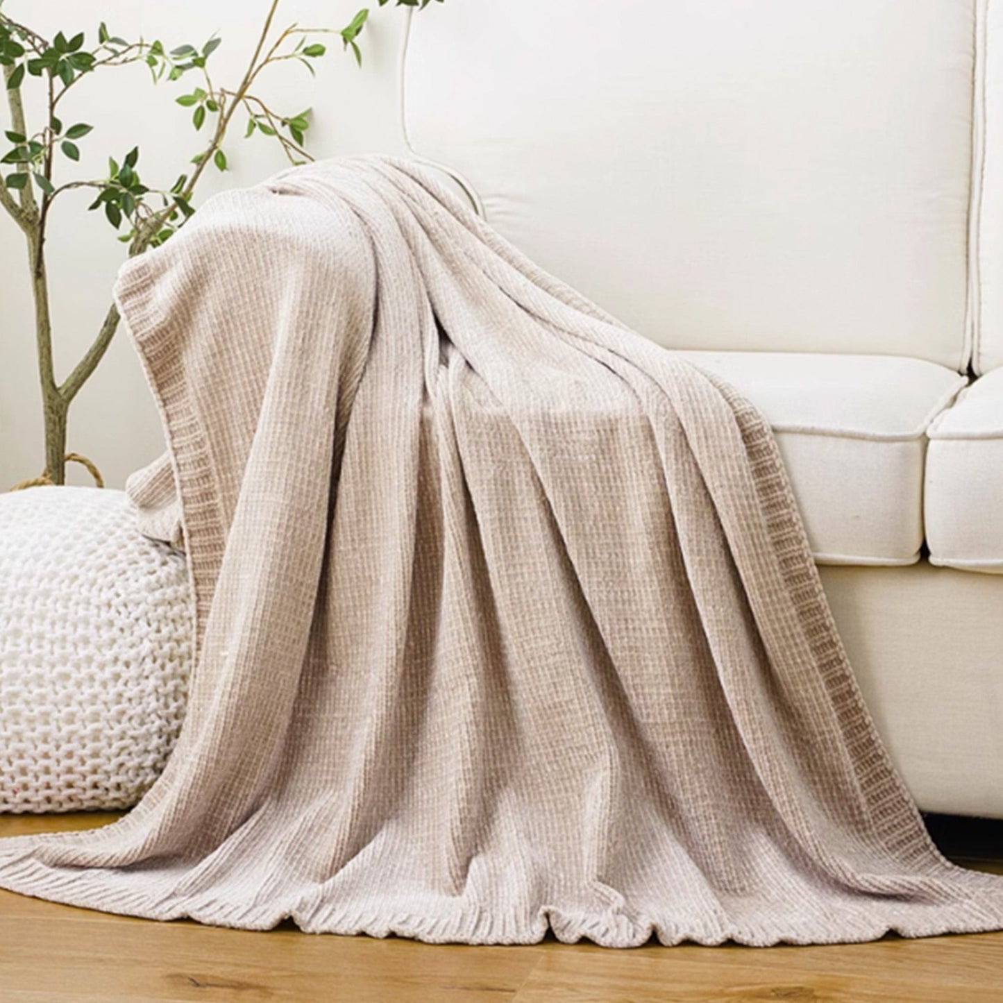 Cheniluxa | Wohndecke – Superweich und Luxuriös für Kuschelige Abende 0