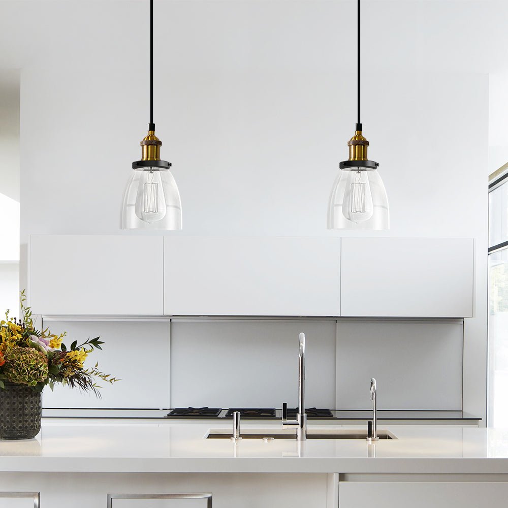 ClaraBell | Pendelleuchte aus klarem Glas Ceiling lights