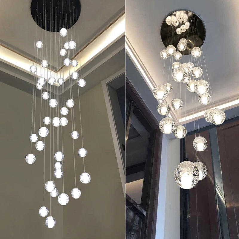 Cristallo | Pendelleuchte – Verstellbar mit Kristallglas für Esszimmer 2