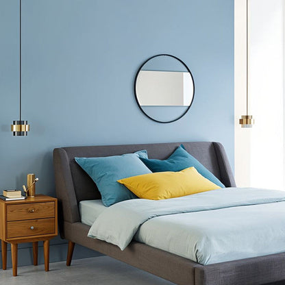 AetherLicht - Elegante Pendelleuchte mit Glasschirm für stilvolles Ambiente