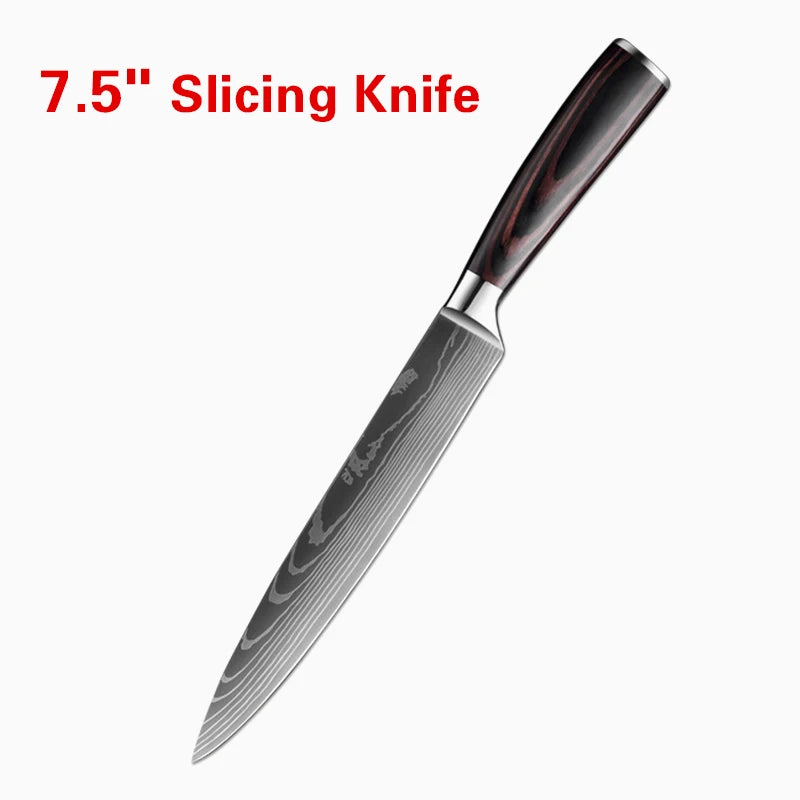 Damastor | Küchenmesser – Präzise Klingen aus 7Cr17 Damaststahl für Profiköche 26